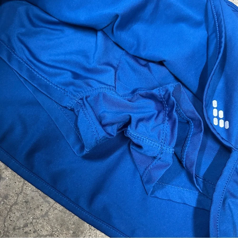 Bundle of 2 BCG tennis skirts YL w/shorts‎ under Royal & white Preowned EUC